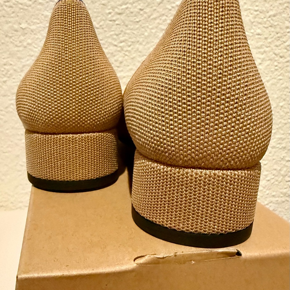 NEW Rothy’s The High Point Wren Captoe Brown Heeled Size 9.5 NWOB - Picture 4 of 5